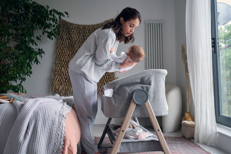 Mamas & Papas Lua Bedside Crib Bundle Premier Baby